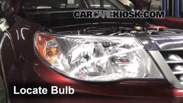 2011 Subaru Forester X 2.5L 4 Cyl. Éclairage Feu de jour (remplacer l'ampoule)
